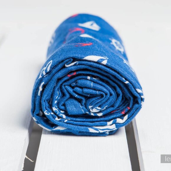 NWT Lenny Lamb Blanket Nautical - Picture 3 of 7